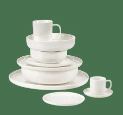 MOON Assiette Blanc