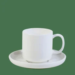 MOON Tasse Et Soucoupe Expresso 9 CL Blanc