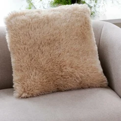 MOUTON Coussin Beige