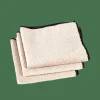 MULTI Chiffon Microfibre Set De 3 Beige