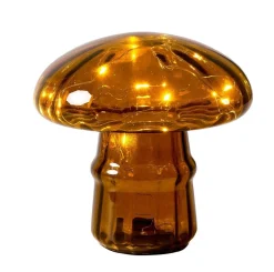 MUSHRO Lampe Déco Brun