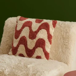 OLDUR Coussin Brun