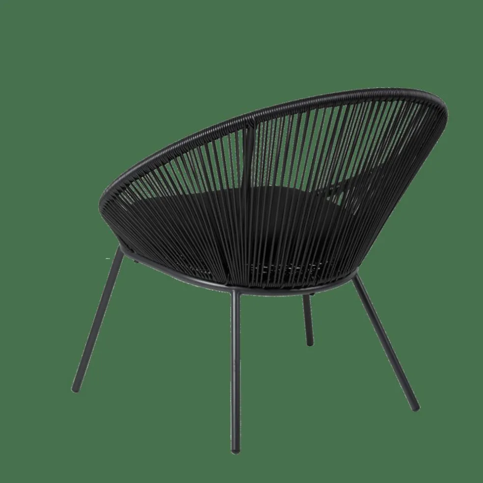 PAPAYO Chaise Lounge Noir