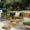 PAULETTA LUXE Coussin Vert