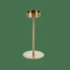 PHANTOM Support Pour Bougie Chauffe-plat Doré Clair