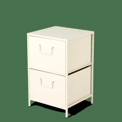 PHARMA Armoire à 2 Tiroirs Sable