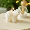 POLA Bougie Ours Blanc Blanc