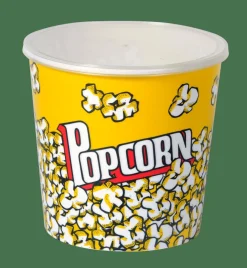 POPCORN Seau à Pop-corn Avec Couvercle Multicolore