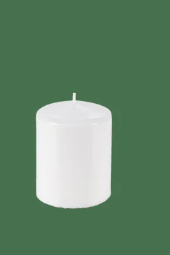 PURE Bougie Cylindrique Blanc