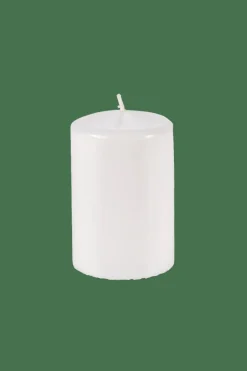 PURE Bougie Cylindrique Blanc