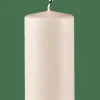 PURE Bougie Cylindrique Brun Clair