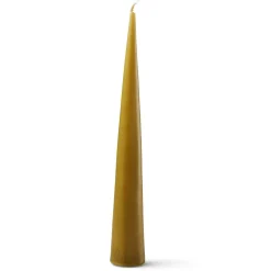PYRAMID Bougie Blanc Cassé