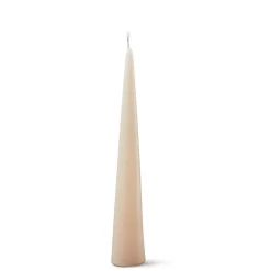 PYRAMID Bougie Blanc Cassé