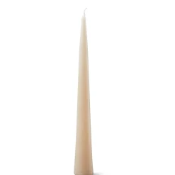 PYRAMID Bougie Blanc Cassé