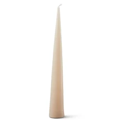 PYRAMID Bougie Blanc Cassé