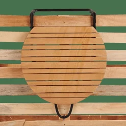 RAVA Table Pliante Table De Balcon Naturel