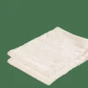 RECYCLE Gants De Toilette Set De 2 Crème