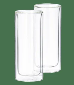 RELAX Verres Double Paroi Set De 2 30 CL Transparent