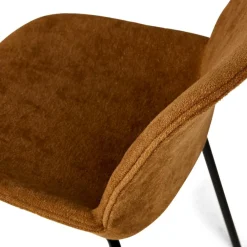 REMI Chaise De Salle à Manger Brun