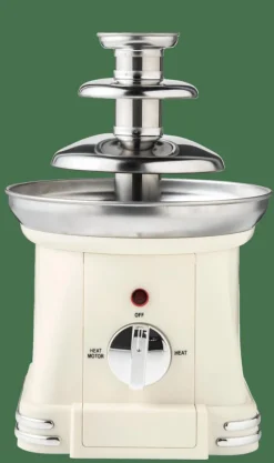 RETRO FUN Fontaine à Chocolat Crème