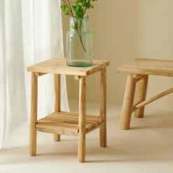 RUSTIC Bougie Blanc