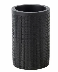 SAMOURAI Brosse WC Avec Support Noir