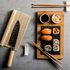 SAMOURAI Set à Sushi 10 Pièces Naturel