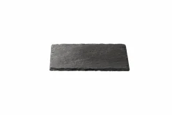 SLATE Assiette Noir