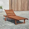 SUN Chaise Longue Naturel