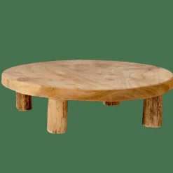 TEAK Support Sur Pied Naturel
