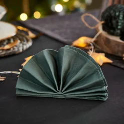 UNILINE Serviette Vert Foncé