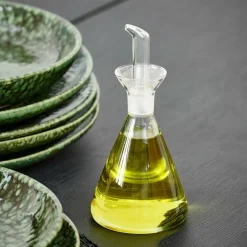 VERGINE Carafe Huile, Vinaigre Transparent