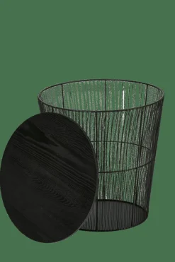 WIRAS Table D'appoint Noir