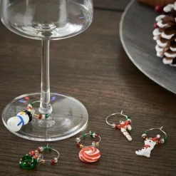 X-MAS Marque Verre Set De 6 Multicolore