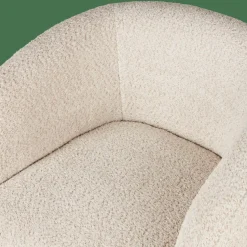 YVETTE Fauteuil Blanc