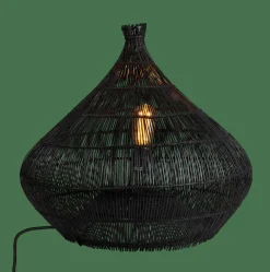ZALOU Lampe De Table Noir
