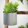 ZINC Pot à Suspendre